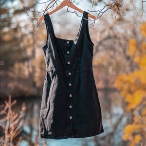 Black Denim Dress